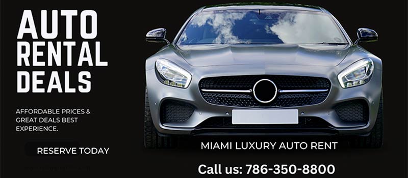 Miami luxury auto rental deals